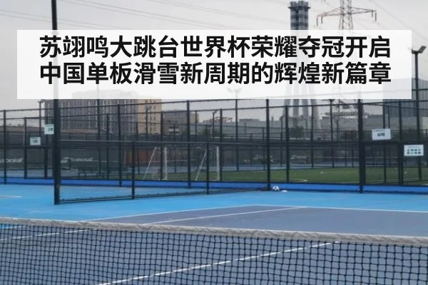 苏翊鸣大跳台世界杯荣耀夺冠开启中国单板滑雪新周期的辉煌新篇章